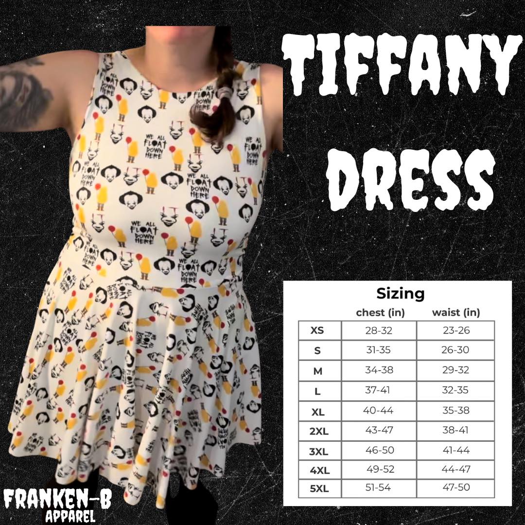 Tiffany Dress Style & Sizing