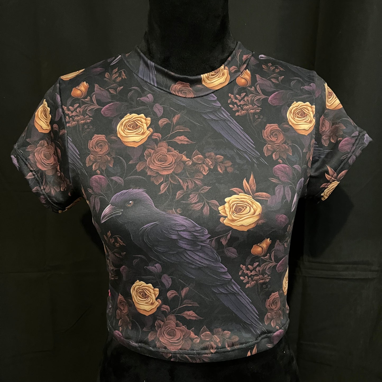 The Birds Handmade Crop Tee