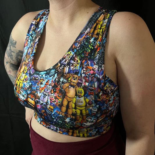 Five Nights Scoop Neck Bra