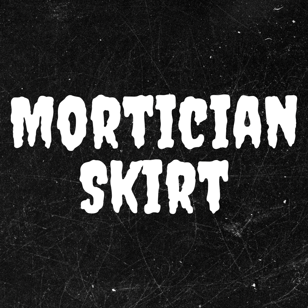 Mortician Skirt-CUSTOM ORDER